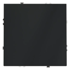 Изображение Выключатель встраиваемый VOLTUM S70 одноклавишный 10А (графит)